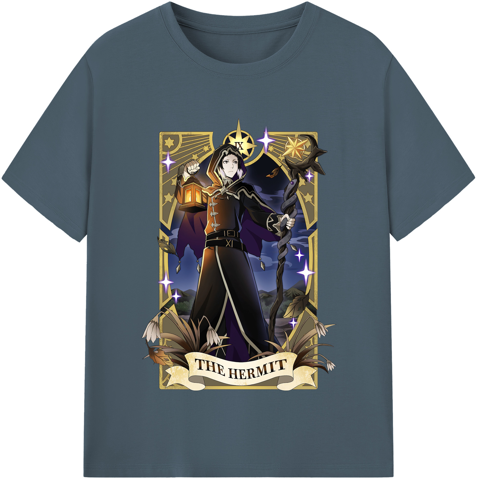 （画像用） 文豪ストレイドッグス Bungo Stray Dogs 綿100％半袖Tシャツ（フロントプリント）
